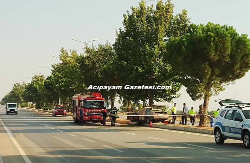 Acıpayamda Kahreden Kaza Bir Ölü !